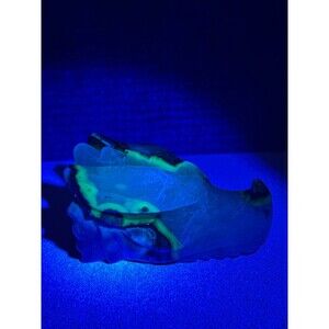 Large 4.4” Volcano Agate Dragon Head Sculpture